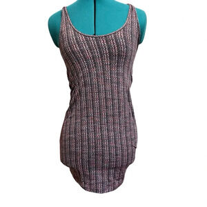 Lululemon Athletic Long TankTop Zigzag Colorful Print A24